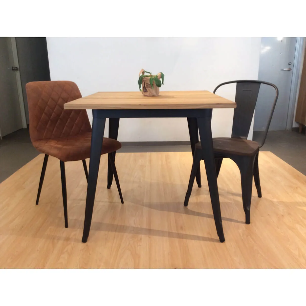 チェアT3534M1Nブラック/ブラウン - 4