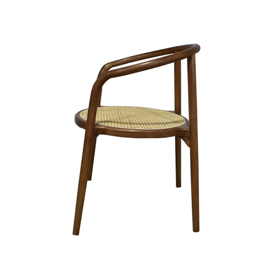 アームチェアXFT005ウォールナット - 3