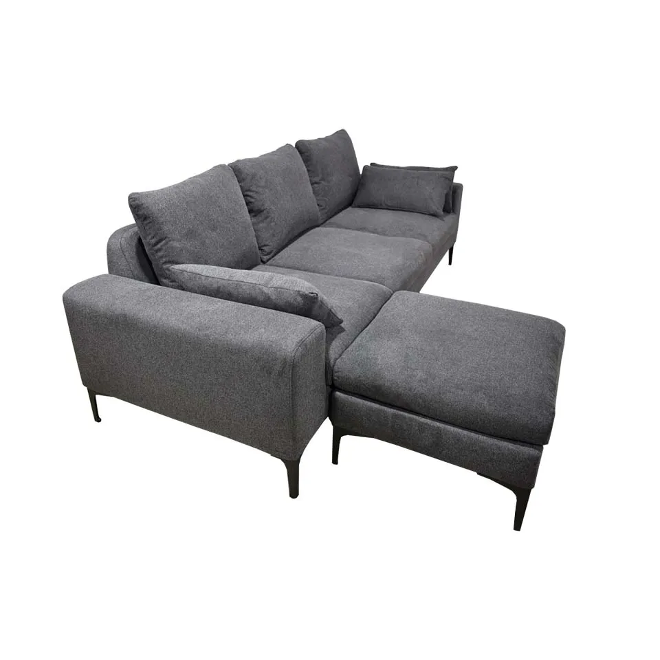 カウチソファCALMグレー - 3