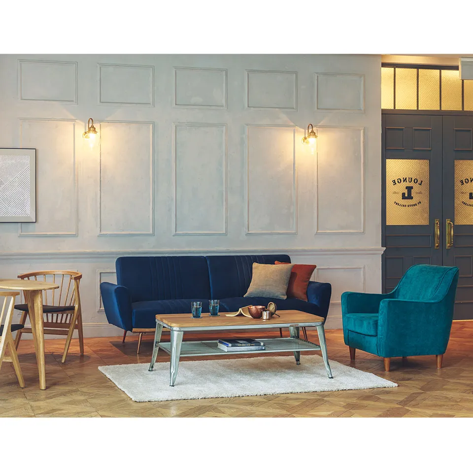 ソファTD1914 1人掛け66Aブルー - 6