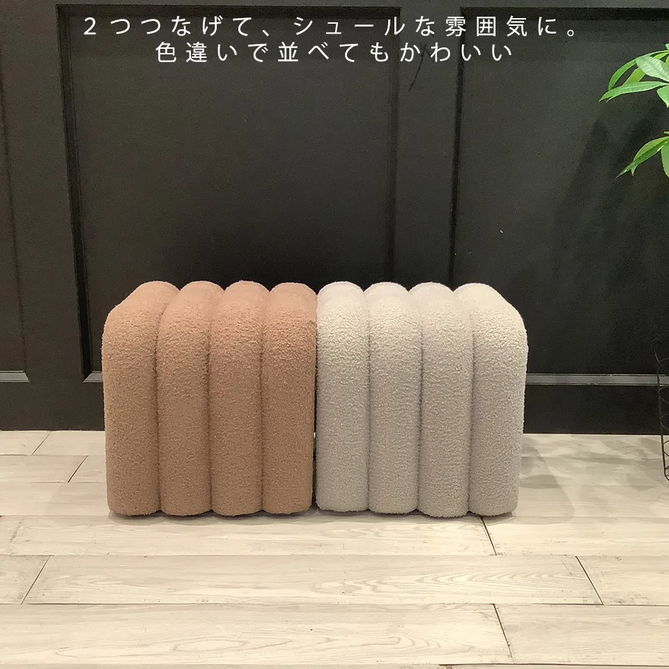 スツールHS-NP18ライトグレー - 20