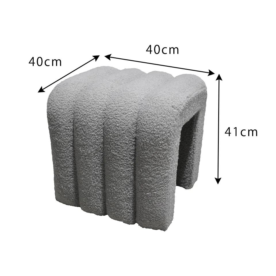 スツールHS-NP18ライトグレー - 22