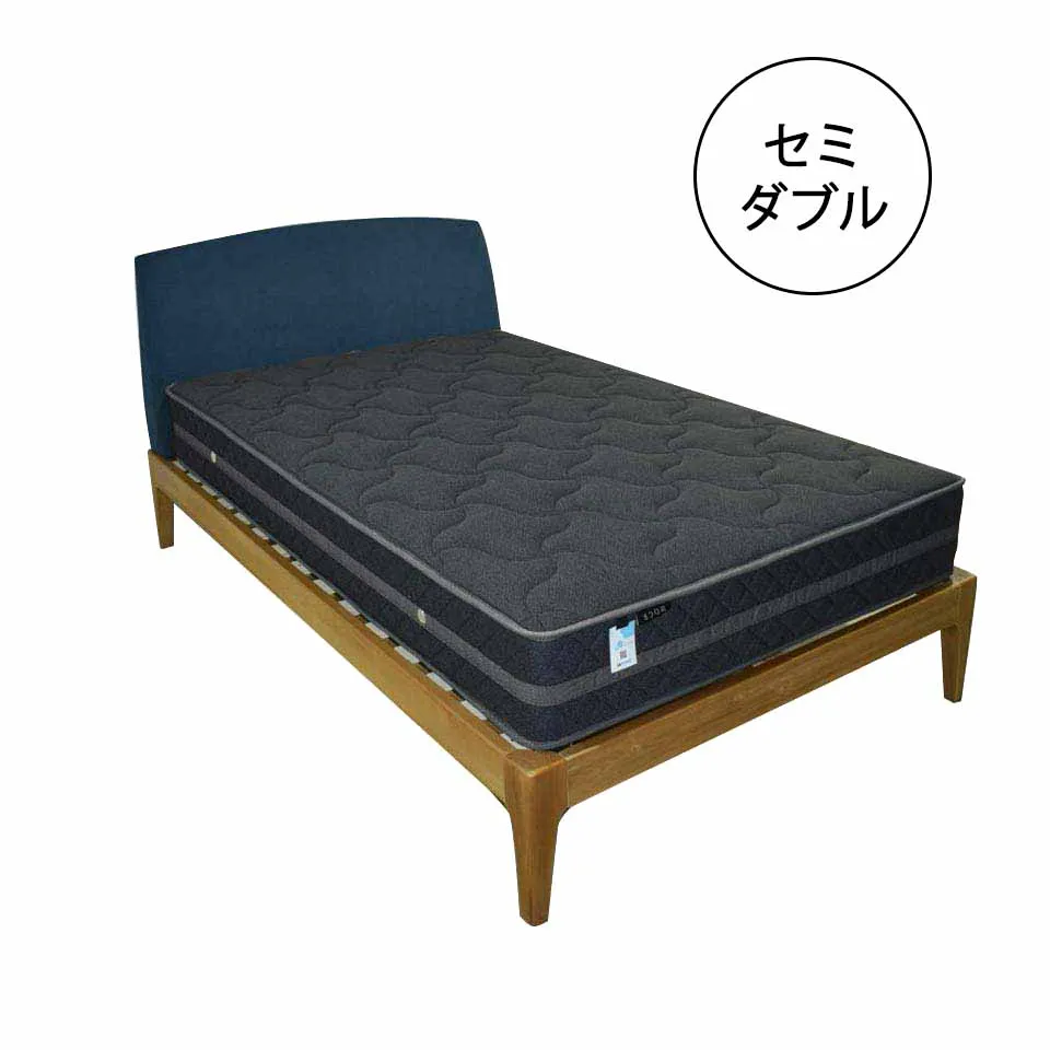 ベッドCNT120【シングルポケットコイルマットレス】【セミダ...