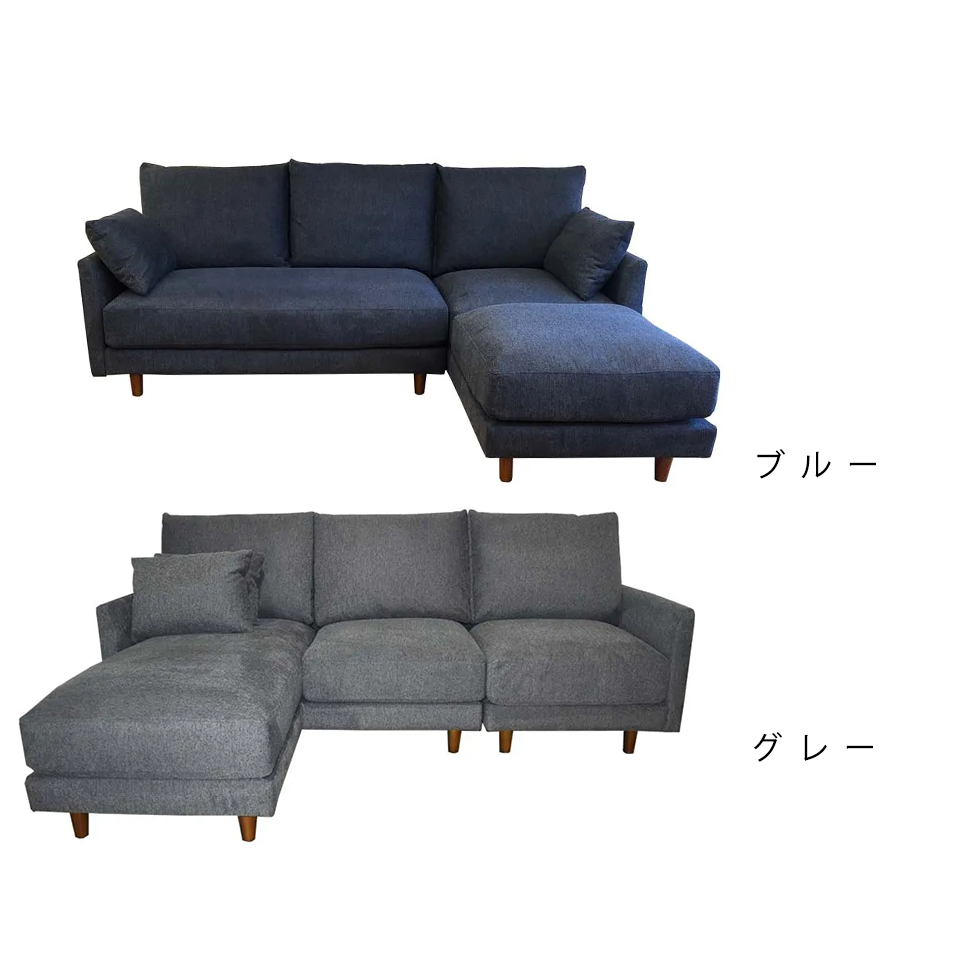 カウチソファMILOイエロー - 13