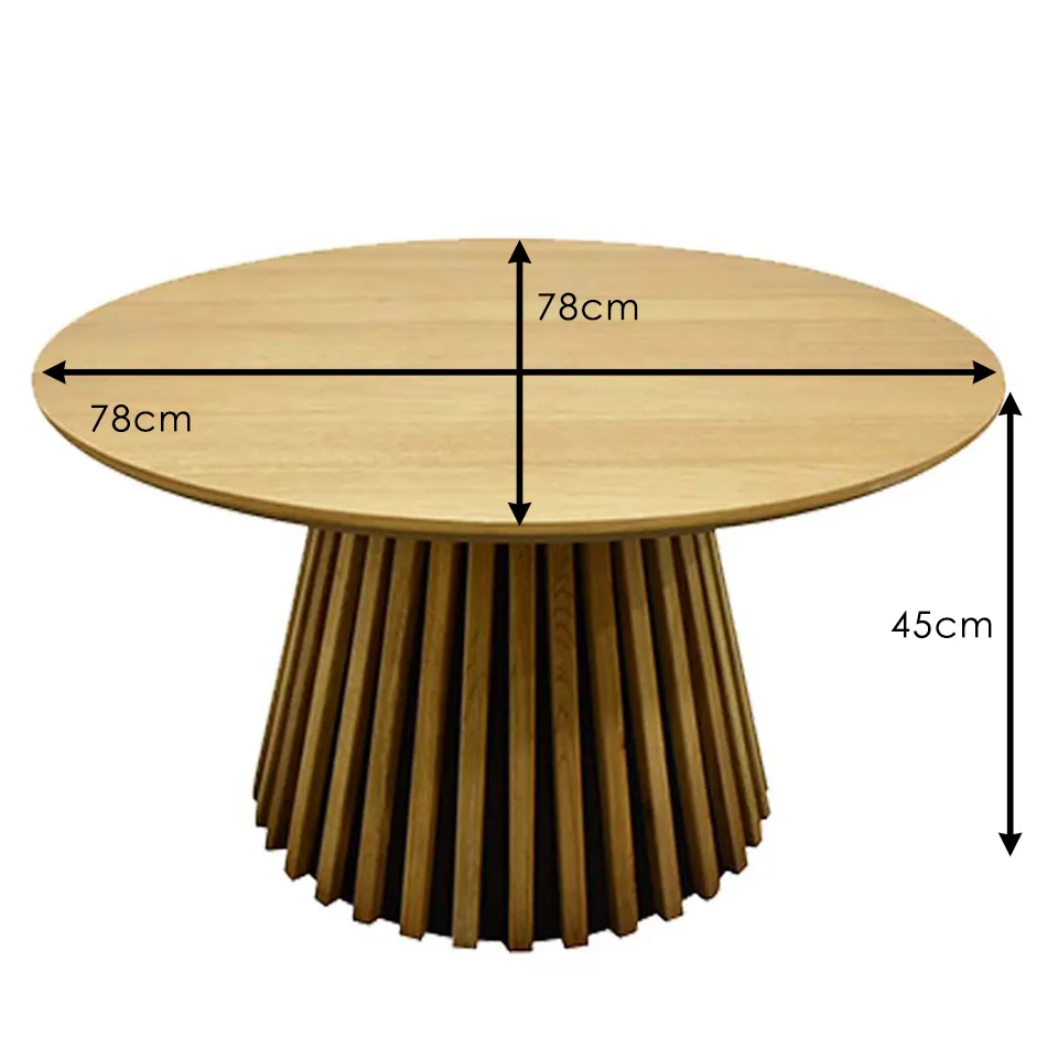 コーヒーテーブルGDR003オーク - 9