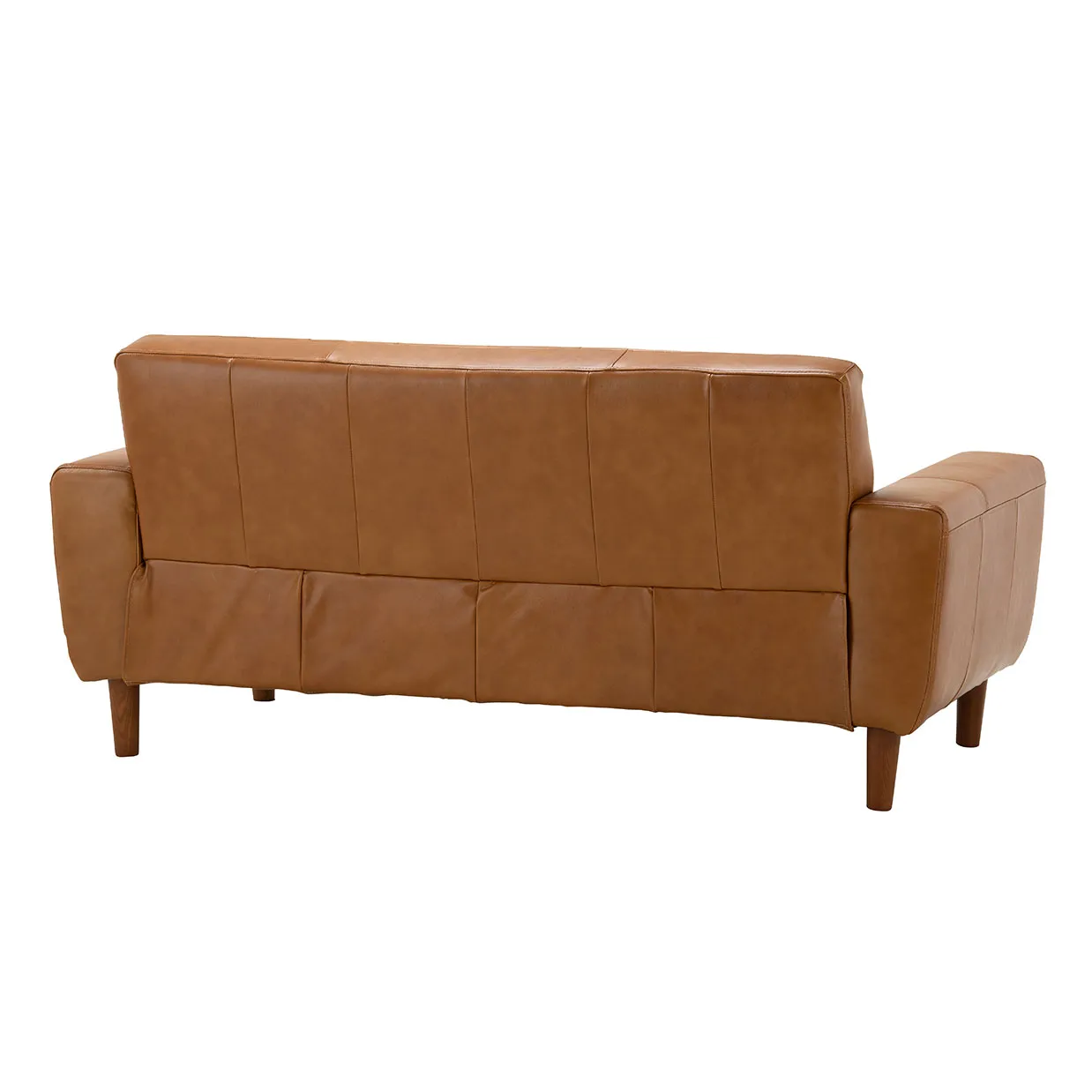 ソファ【本革】HY7314 2人掛けキャメル - 4