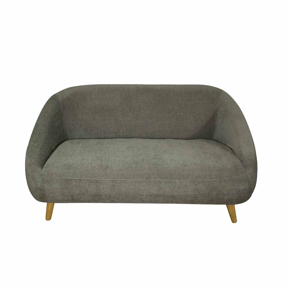 ソファALEXIA 2人掛けNEWグレー