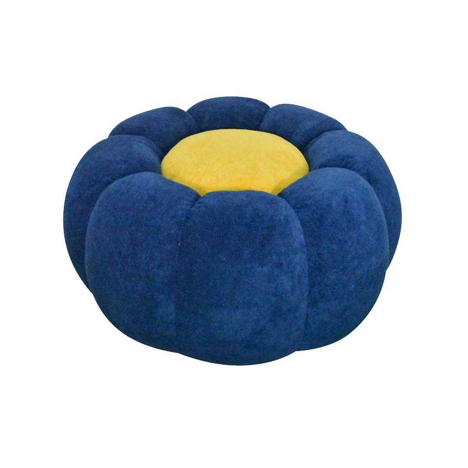 スツールOT-586イエロー/ブルー