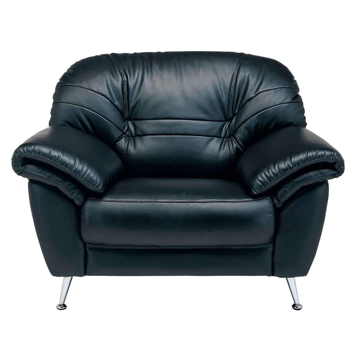 ソファバルセロナ 1人掛けブラック