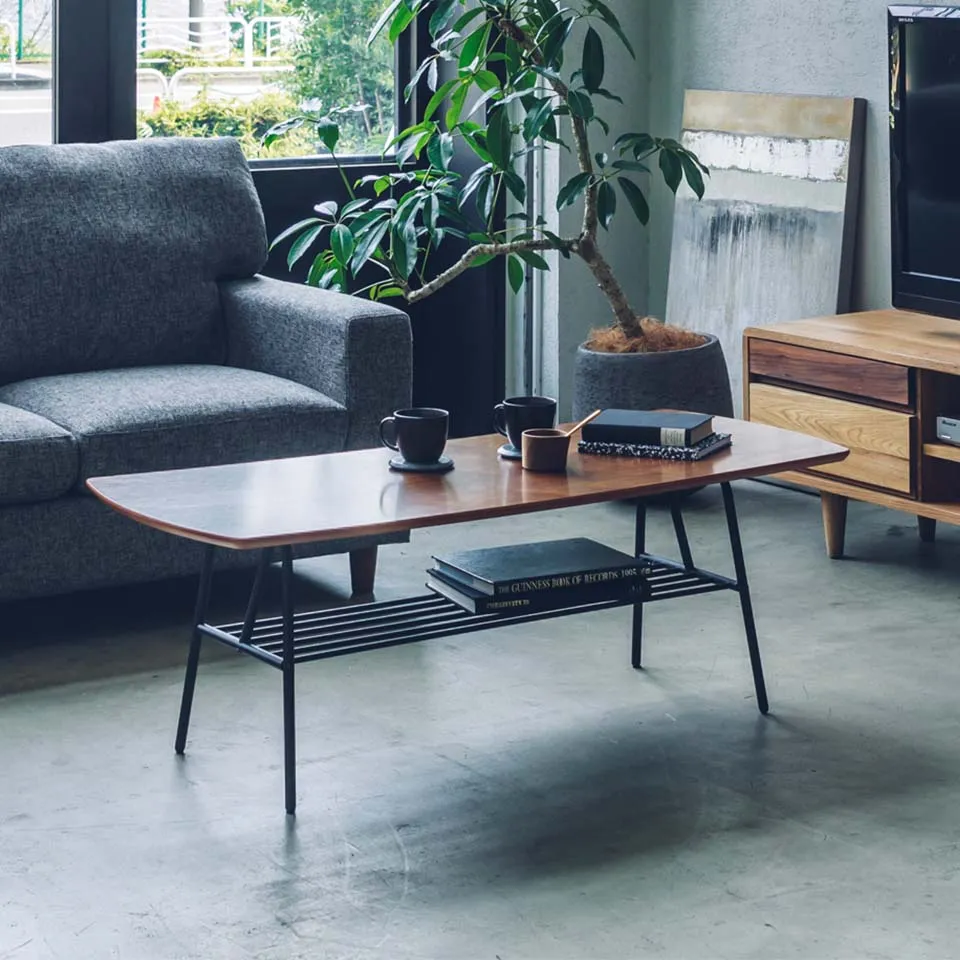 センターテーブルBF6901ウォールナット