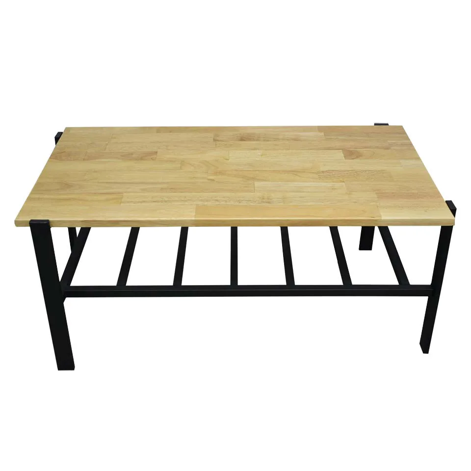 センターテーブルBF8470ナチュラル/ブラック