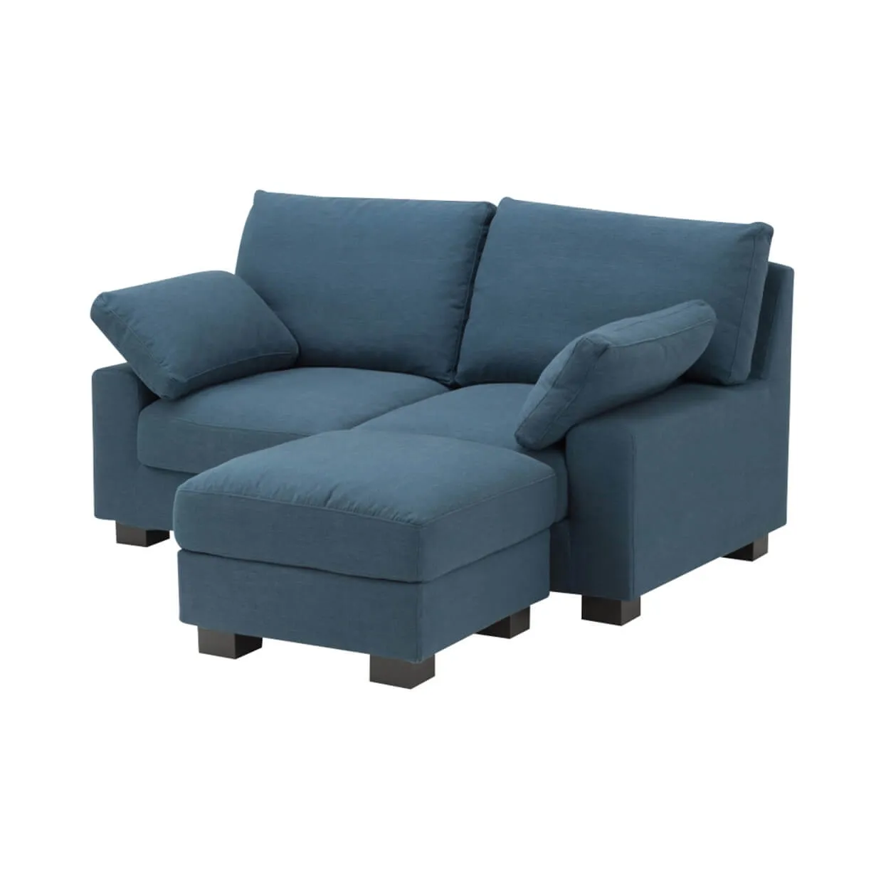 ソファTD9810 2人掛けセット（オットマン付き）【送料・開梱...