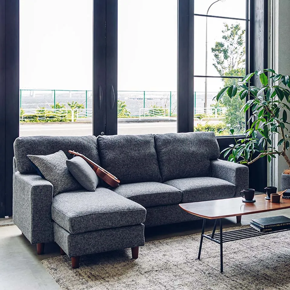 ソファHY0061ダークグレー