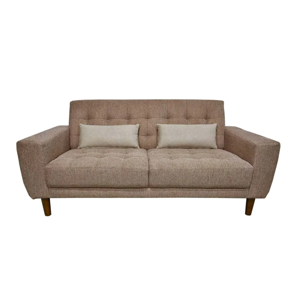 ソファHY7314 2人掛けライトブラウン