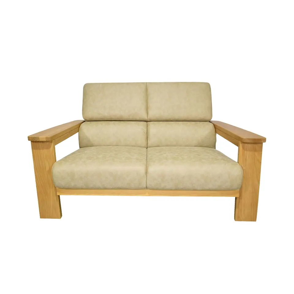 ソファNC779 2人掛けベージュ/ナチュラル