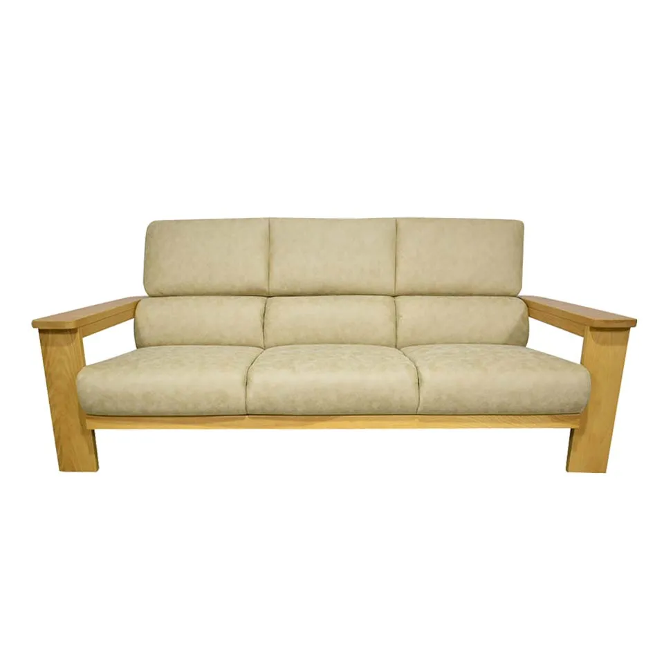 ソファNC779 3人掛けベージュ/ナチュラル