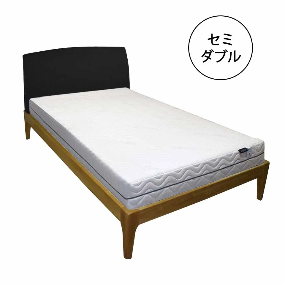 ベッドCNT120【ウレタンフォームマットレス】【セミダブル】...